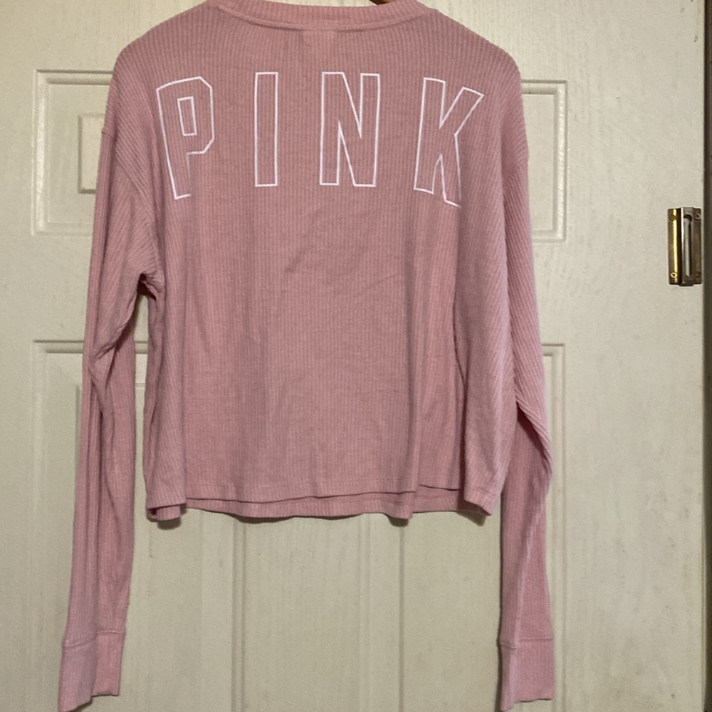 PINK Victoria's Secret Soft Ribbed Top - Blush - Picture 5 of 6